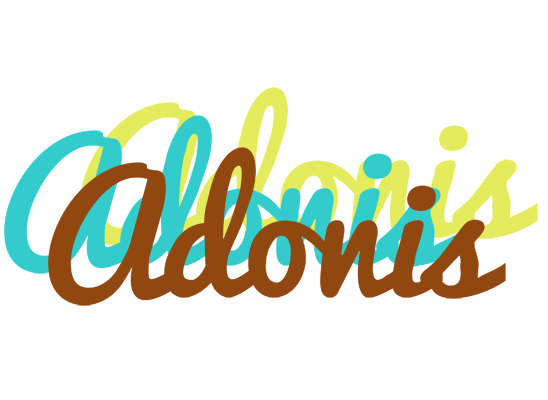 Adonis cupcake logo