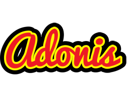 Adonis fireman logo