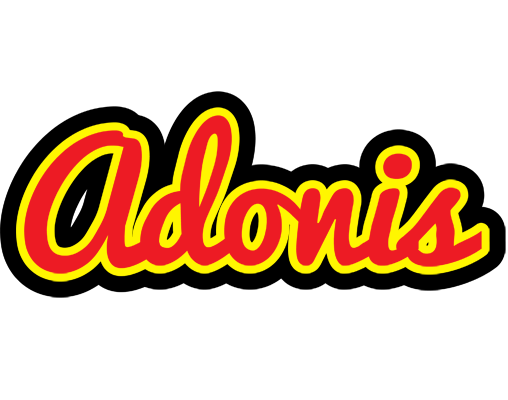Adonis fireman logo