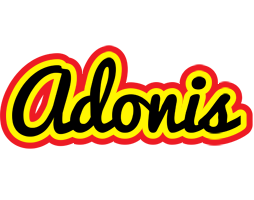 Adonis flaming logo