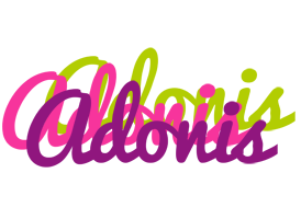 Adonis flowers logo