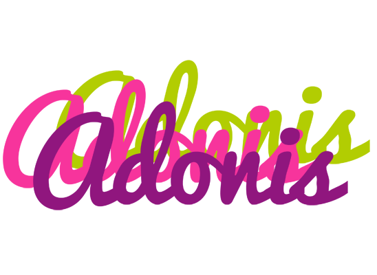 Adonis flowers logo