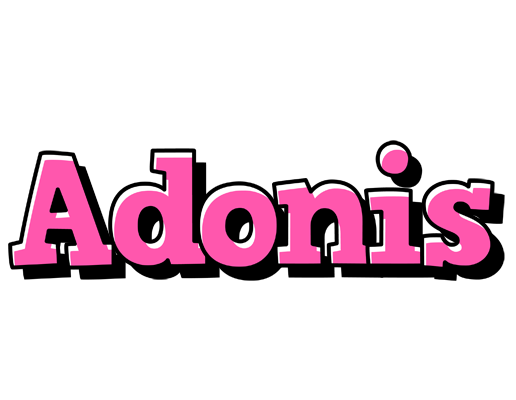 Adonis girlish logo
