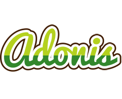 Adonis golfing logo