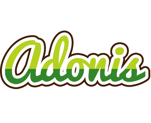 Adonis golfing logo