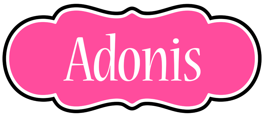 Adonis invitation logo