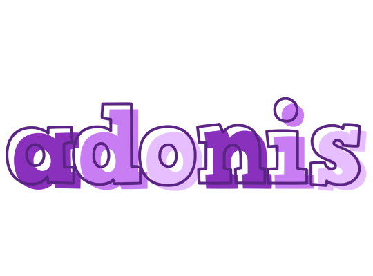 Adonis sensual logo