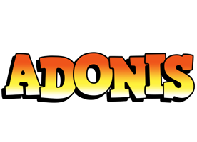 Adonis sunset logo