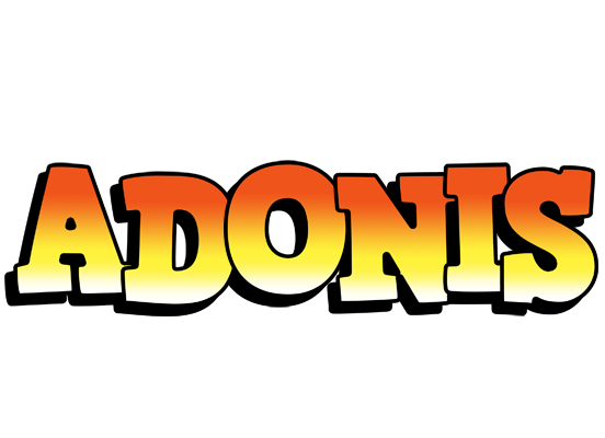 Adonis sunset logo