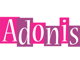 Adonis whine logo
