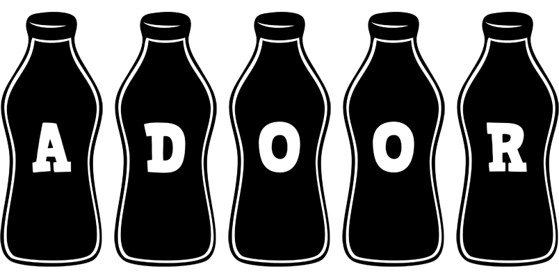 Adoor bottle logo