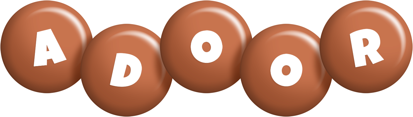 Adoor candy-brown logo