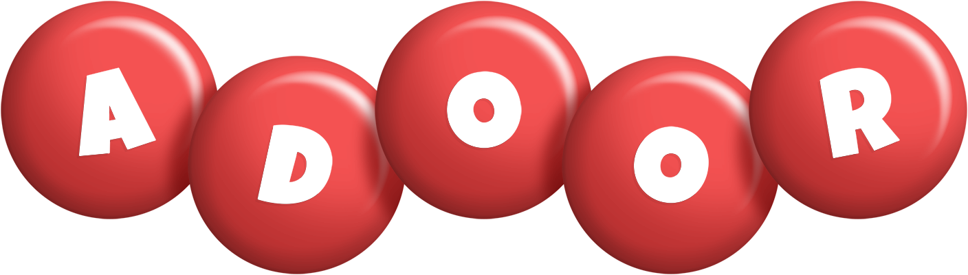Adoor candy-red logo
