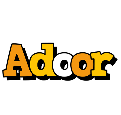 Adoor cartoon logo