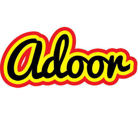 Adoor flaming logo