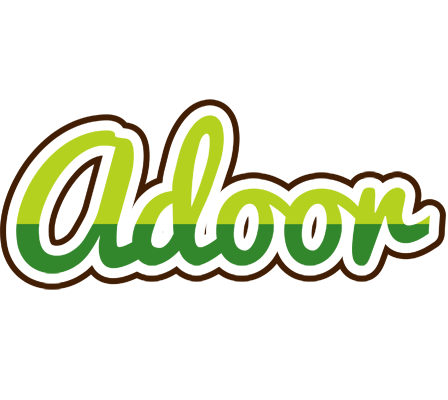 Adoor golfing logo
