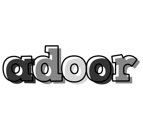 Adoor night logo