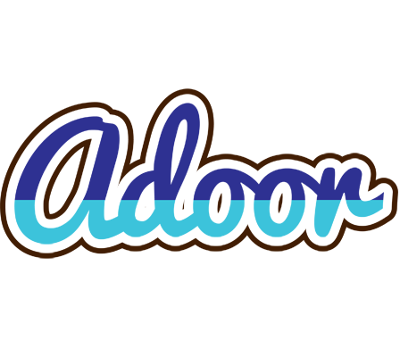 Adoor raining logo