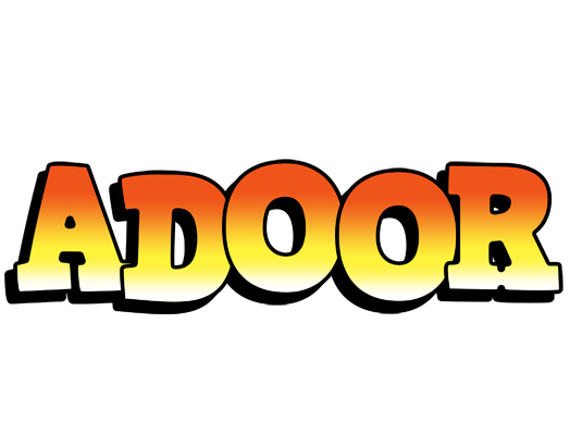 Adoor sunset logo