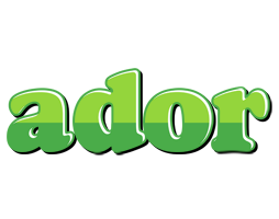 Ador apple logo