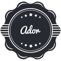 Ador badge logo