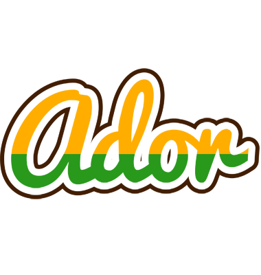 Ador banana logo