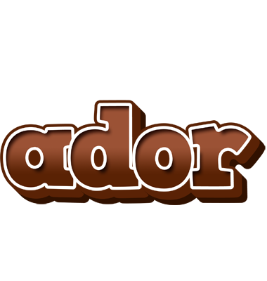 Ador brownie logo