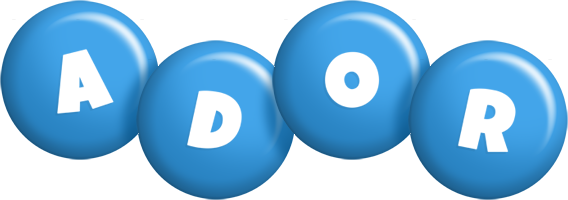 Ador candy-blue logo