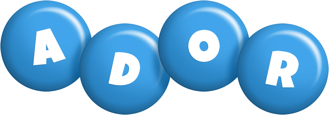 Ador candy-blue logo