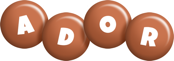 Ador candy-brown logo