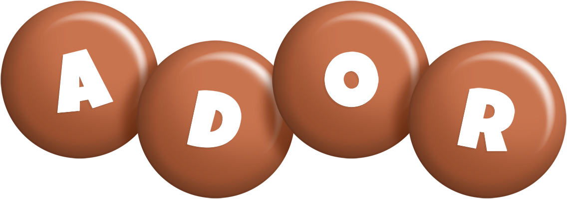 Ador candy-brown logo