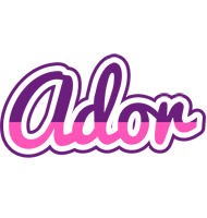 Ador cheerful logo