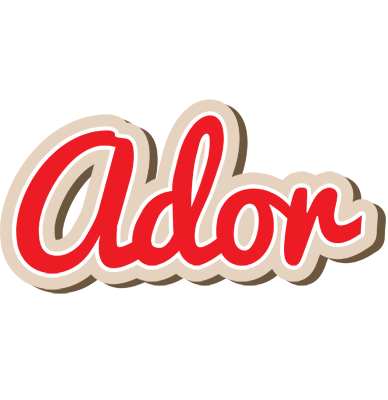 Ador chocolate logo