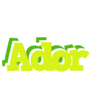 Ador citrus logo