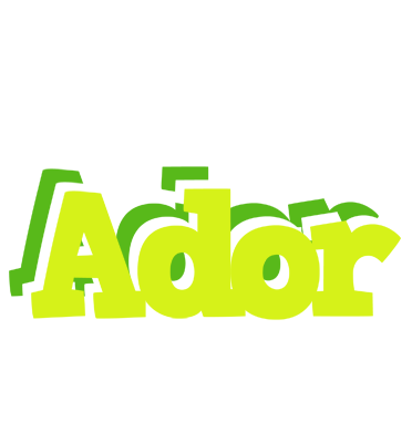 Ador citrus logo