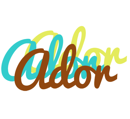 Ador cupcake logo