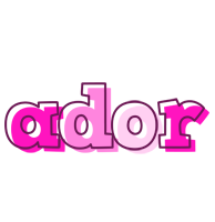 Ador hello logo