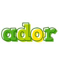 Ador juice logo