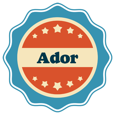 Ador labels logo