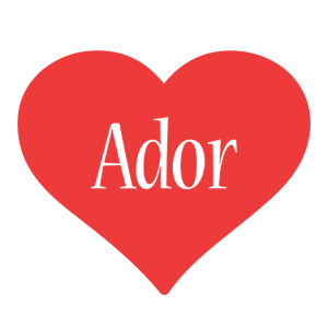 Ador love logo