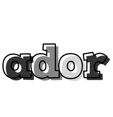 Ador night logo