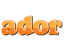 Ador orange logo