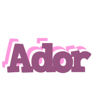 Ador relaxing logo