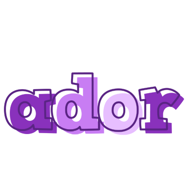 Ador sensual logo