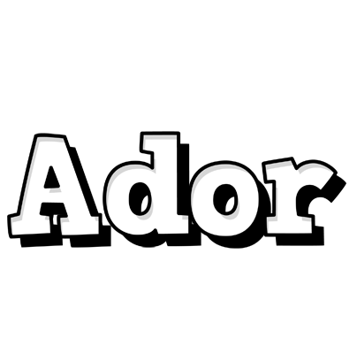 Ador snowing logo