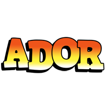 Ador sunset logo