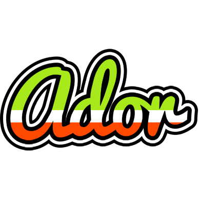 Ador superfun logo