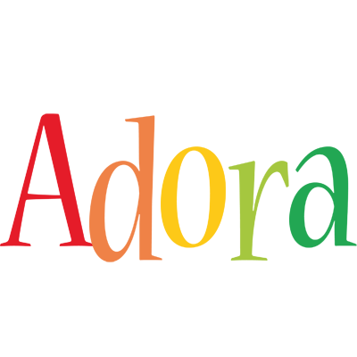 Adora birthday logo