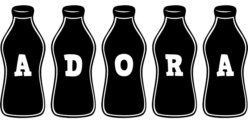Adora bottle logo
