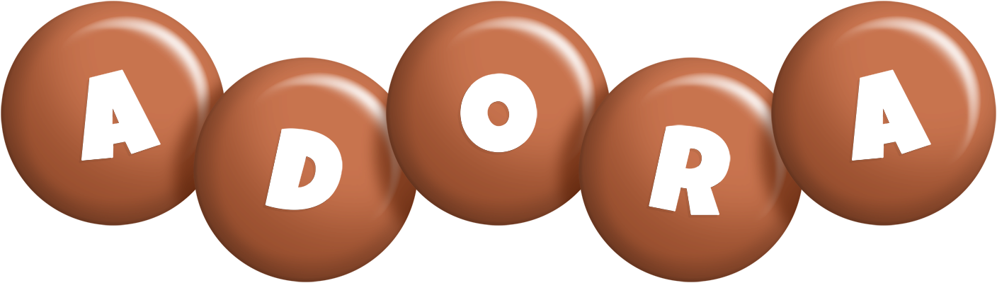 Adora candy-brown logo
